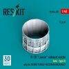 RESKIT RSU48-0428 B-1B Lancer exhaust nozzle (late - type 2) (1 pcs) only for RESKIT RSU48-0426, RSU48-0427 (3D Printed) (1/48)